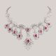 Rouge Floret Collier Diamond Necklace