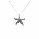 Starfish Diamond Pendant
