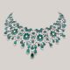 Captivating Luxe Emerald Diamond Necklace