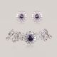 Hyacinth Diamond Choker Set