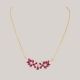 Crimson Radiance Diamond Necklace