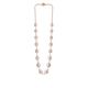 Assemble Pearl Station Diamond Necklace