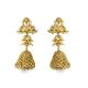Ethnic Gold Earrings in Yellow Gold