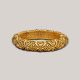 Floral Bunch Gold Bangle 