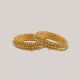 Arched Gold Bangles