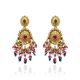 Tanya Vibrant Gold Earrings