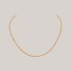 Rope Chain Gold Necklace