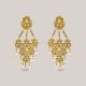 Archaic Rainy Gold Earrings