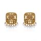 Classic Stud Earrings With Pearls