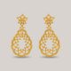 Nithya Gold Earrings