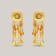 Aarti Golden Blossom Gold Earrings