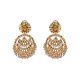 Mini Chaand Baali Gold Earrings