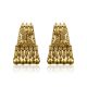 Temple Dome Gold Earrings 