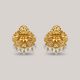 Sheesh Ornate Gold Earrings