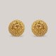 Floret Mesh Gold Earrings