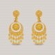 Exquisite Chandbali Gold Earrings
