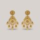 Bushra Pearls Gold Earrings