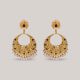 Alisha Gemstone Gold Earrings