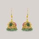 Tansy Jhumka Gold Earrings