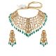 Emerald Gold Necklace Set