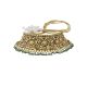 Artistic Floral Gold Choker