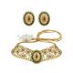 Glorious Floweret Gold Choker Set