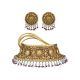 Persian Inspired Gold Choker Set