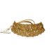 Central Floral Gold Choker