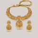 Little Pearls Intricate Gold Necklace Set