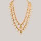 Kaashi Two Tier Strand Gold Necklace