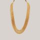 Simple Wired Long Gold Necklace