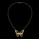 Pinion Butterfly Necklace