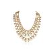 Inverted Diya Polki Necklace