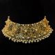 Floral Bridal Gold Choker
